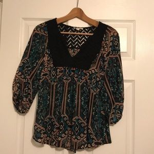 Ella Moss Silk Blouse
